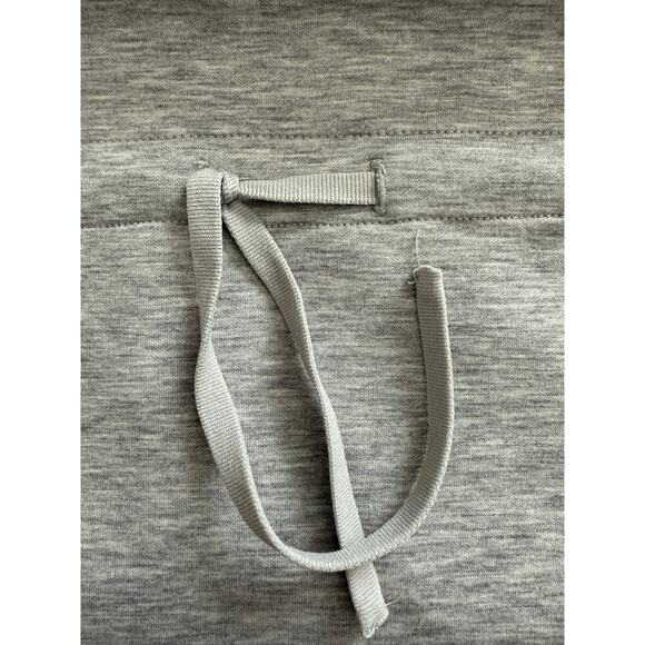 Zuda Scuba Knit Funnel Neck Top with Tie Waist Size XS GRAY - Picture 5 of 11